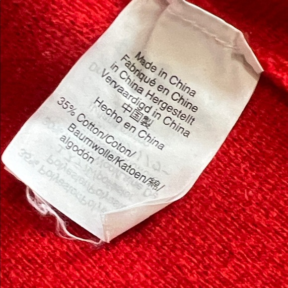 J. Crew open-front long sweater-blazer red size XS - Picture 8 of 9